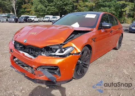 2021 BMW M5 z USA, uszkodzony, nr VIN WBS83CH05MCF71418